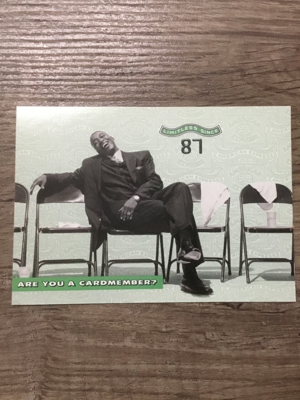 Isiah Thomas on American Express Postcard NBA Hall Of Fame NICE!